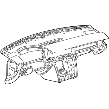 Volkswagen Phaeton Instrument Cluster - 3D1-857-002-D