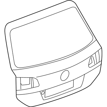 Volkswagen Touareg Liftgates - 7P6-827-025-B