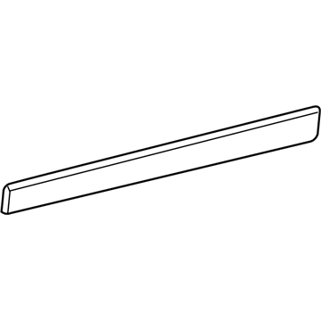 Volkswagen Phaeton Door Moldings - 3D0-854-939-C-V7S