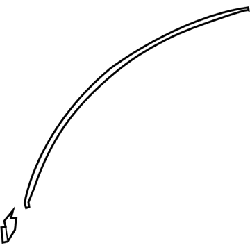 Volkswagen 3D4-837-541-K-7Z7 Frame Trim