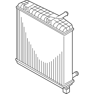 Volkswagen Touareg Radiator - 7P0-121-212-K