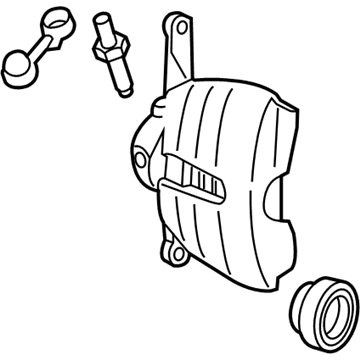 Volkswagen Jetta Brake Caliper - 8V0-615-123