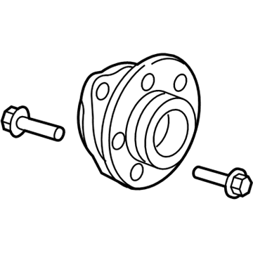 Volkswagen Wheel Bearing - 8V0-498-625