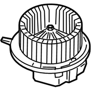 Volkswagen Passat Blower Motor - 1K1-819-015-F