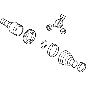 Volkswagen Passat CV Joint - 3C0-498-103-A
