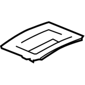 Volkswagen 7L6-863-091-A-3X1 Storage Tray