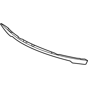 Volkswagen 7P6-807-110-9B9 Lower Trim
