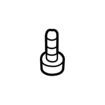 Volkswagen N-908-963-01 Lower Trim Bolt