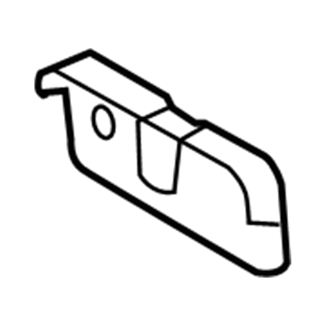 Volkswagen 7P6-853-231 Blank Cover Retainer