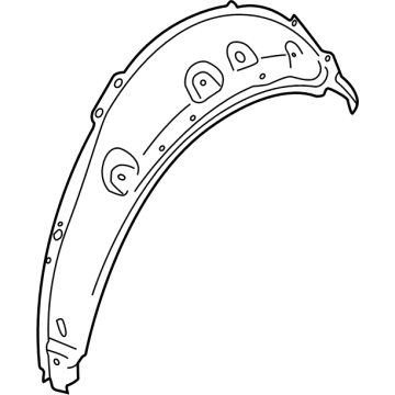 Volkswagen ID.4 Fender Splash Shield - 11A-809-412