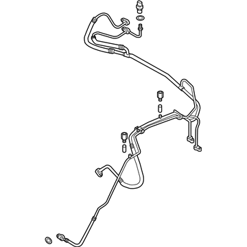 2015 Volkswagen Touareg A/C Hose - 7P1-820-741-CH