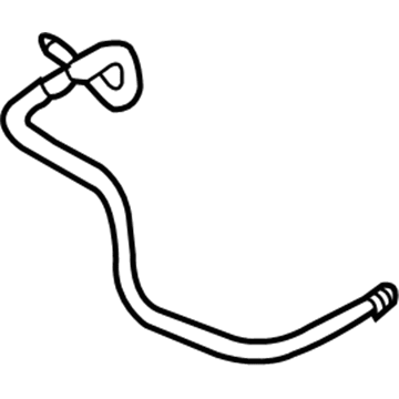 Volkswagen 1K0-201-160-AH Vent Pipe