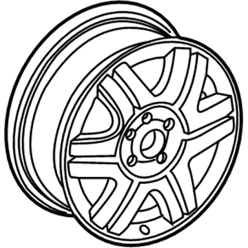 Volkswagen Passat Alloy Wheels - 3B7-601-025-Z31