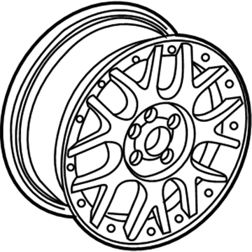 Volkswagen Passat Alloy Wheels - 3B7-601-025-G-1Z2