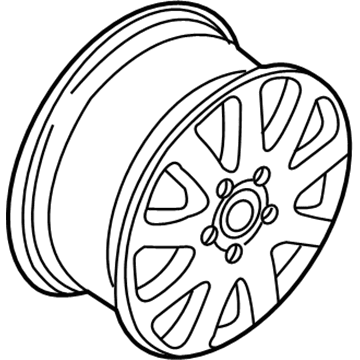 Volkswagen Passat Alloy Wheels - 3B0-601-025-K-Z31