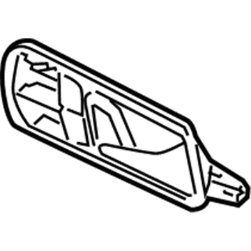 Volkswagen CC Interior Door Handle - 3C8-837-113-J-OKB