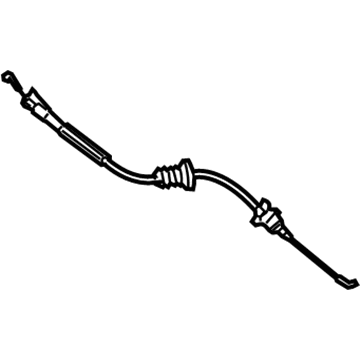 Volkswagen Door Latch Cable - 3C8-839-085-B