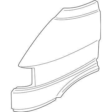 Volkswagen EuroVan Fender - 701-821-022-A