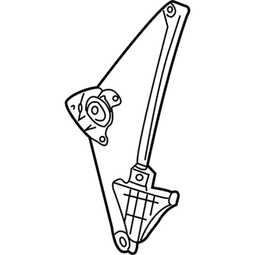 Volkswagen Jetta Window Regulator - 1J4-839-461-F