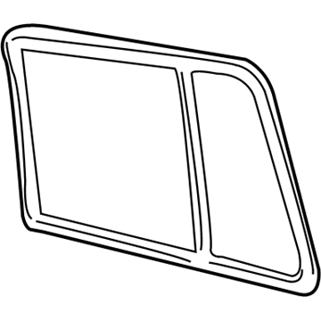 Volkswagen Golf Window Channel - 1J6-839-431-C-B41