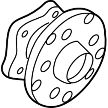 Volkswagen Jetta Wheel Hub - 8E0-501-611-J