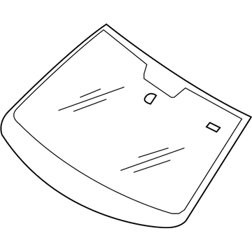 Volkswagen Windshield - 3C0-845-011-BJ-NVB