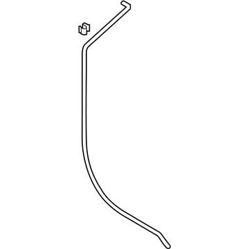 Volkswagen 7L6-122-447-BE Overflow Hose