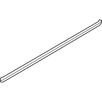 Volkswagen Passat Weather Strip - 561-837-479-B-5AP