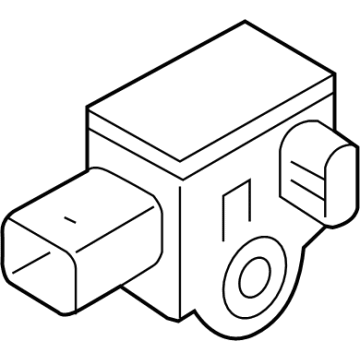 Volkswagen Golf R Air Bag Sensor - 5WA-959-651