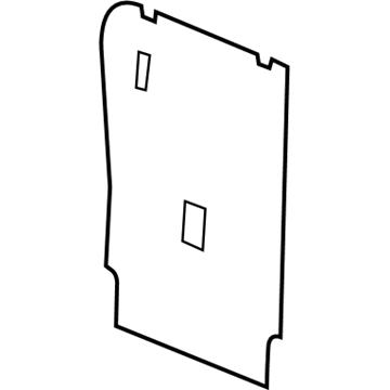 Volkswagen 7P6-885-754-B-JB1 Seat Back Panel