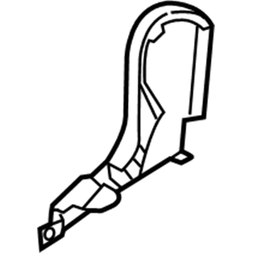 Volkswagen 7P0-885-788-C-82V Hinge Cover