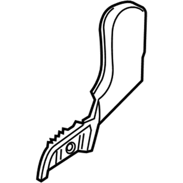 Volkswagen 7P0-885-787-D-82V Hinge Cover