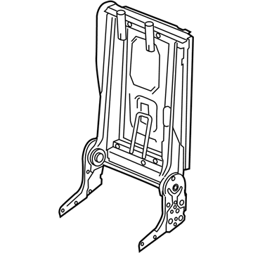 Volkswagen 7P0-885-504-E Seat Back Frame