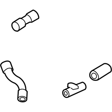 Volkswagen 1C0-122-101-T Upper Hose