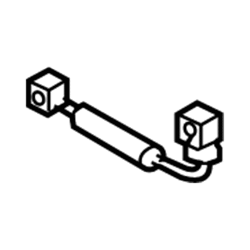 Volkswagen 06A-121-497-AA Water Hose Assembly