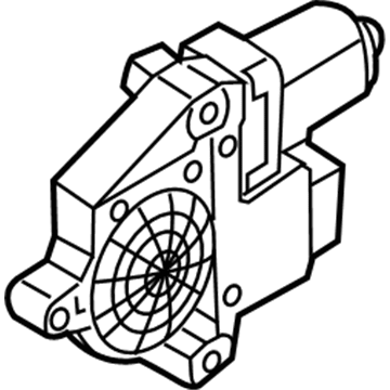 Volkswagen Window Motor - 80A-959-811-A