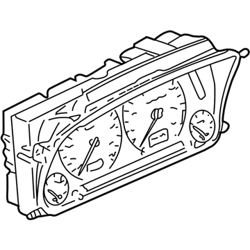 Volkswagen Cabrio Instrument Cluster - 1EM-919-911