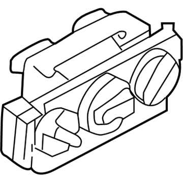 Volkswagen Cabrio A/C Switch - 1H0-820-045-D