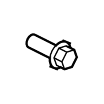 Volkswagen N-105-668-03 Stabilizer Link Lower Bolt