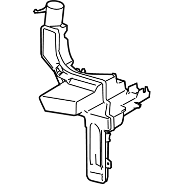 Volkswagen Washer Reservoir - 3C0-955-453-P