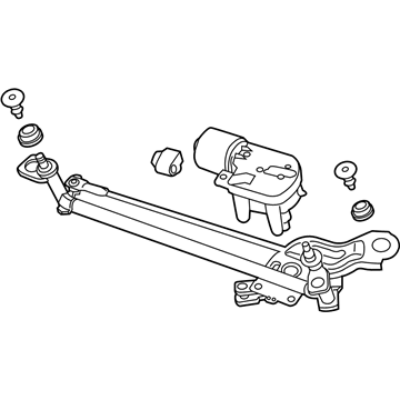 Volkswagen GTI Wiper Linkage - 5GM-955-023-A