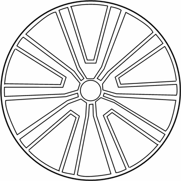 Volkswagen Eos Alloy Wheels - 3AA-601-025-L-AX1