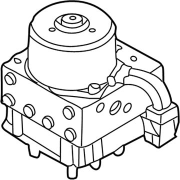 Volkswagen Beetle ABS Control Module - 1J0-698-217-A