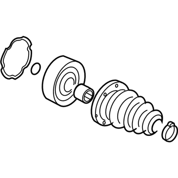 2015 Volkswagen Jetta CV Joint - 8R0-498-103