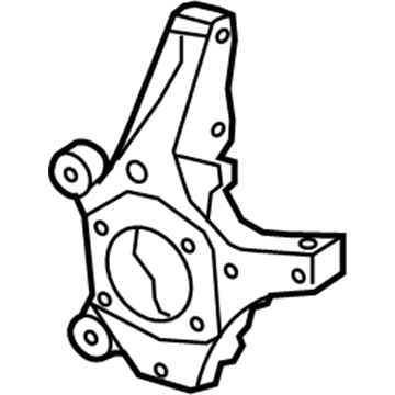 Volkswagen Routan Steering Knuckle - 7B0-407-255-B