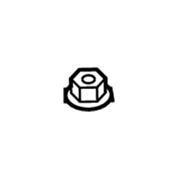 Volkswagen WHT-004-495-A Top Nut