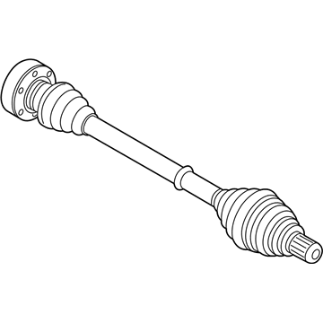 Volkswagen Golf Alltrack Axle Shaft - 5Q0-501-204-AX