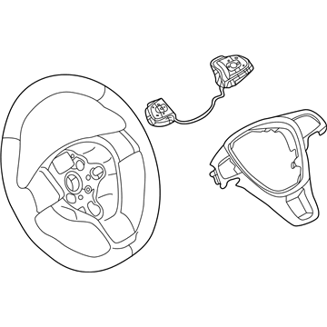 Volkswagen Atlas Steering Wheel - 3QF-419-091-S-E74