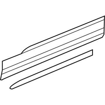 Volkswagen Taos Door Moldings - 2GJ-854-940-9B9