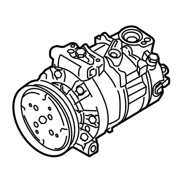 Volkswagen A/C Compressor - 3Q0-816-803-E